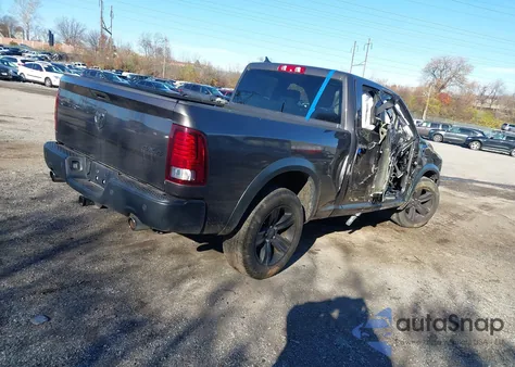 2021 Ram 1500 Classic Warlock 4X4 6'4 Box из США, поврежденный, VIN 1C6RR7GT9MS595910